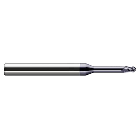 Harvey Tool Miniature End Mill - Ball - Long Reach, Stub Flute 868240-C3